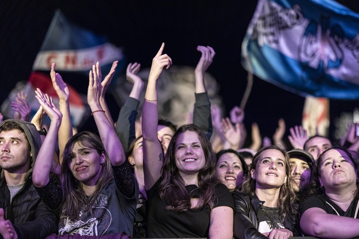 Cosquín Rock, el 21 de abril de 2024, en el Prado . · Foto: Ernesto Ryan