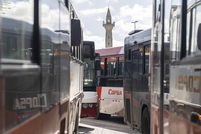 Terminal de Río Branco (archivo, abril de 2024). · Foto: Ernesto Ryan