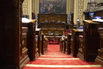 Parlamento (archivo, abril de 2024). · Foto: Ernesto Ryan