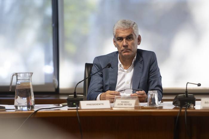 Rodrigo Goñi, presidente de la comisión. · Foto: Mara Quintero