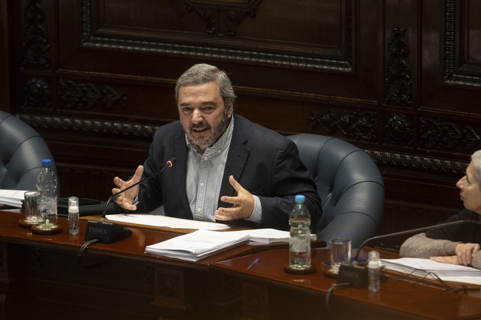 Senador Mario Bergara. · Foto: Mara Quintero