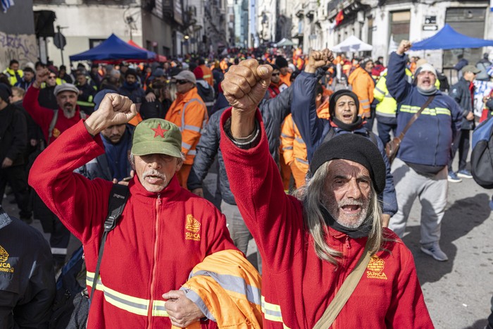 Paro nacional del Sunca, el 16 de mayo de 2024. · Foto: Ernesto Ryan