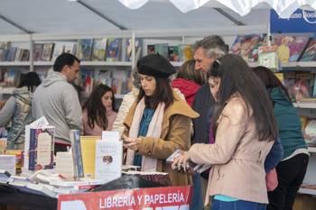 Feria del libro de Juan Lacaze. (archivo, mayo de 2024) · Foto: Ignacio Dotti