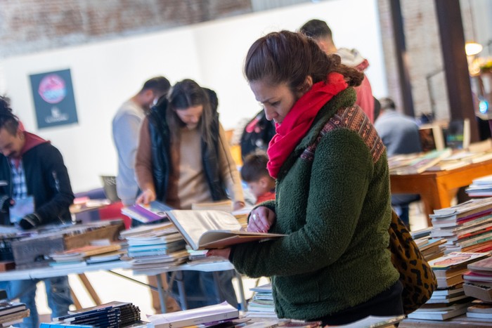 La otra Feria del Libro, en Centro Cultural AFE, de Colonia del Sacramento (archivo, mayo 2024). · Foto: Ignacio Dotti