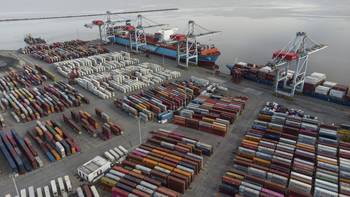 Puerto de Montevideo (archivo, junio de 2024). · Foto: Gianni Schiaffarino