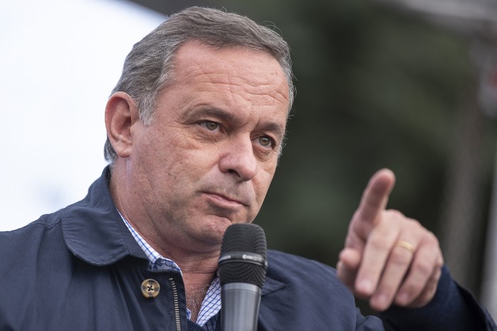 Álvaro Delgado, presidente del Partido Nacional (archivo, 2024) · Foto: Gianni Schiaffarino