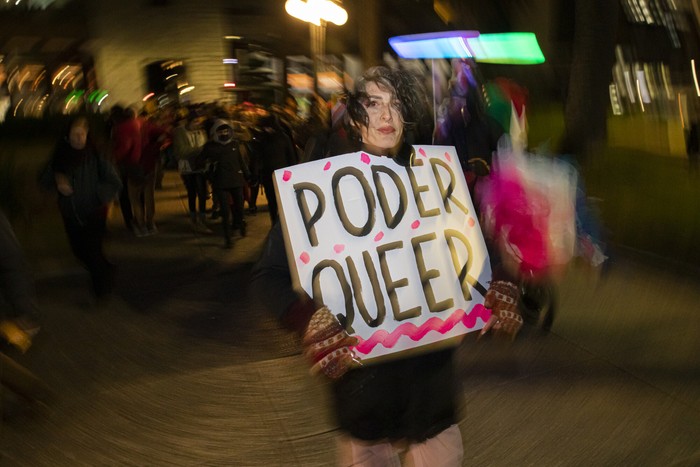 Marcha Orgullo LGBTI+ desde Plaza de la Diversidad hacia la Plaza Libertad. · Foto: Rodrigo Viera Amaral