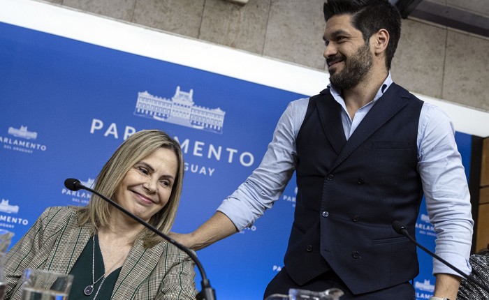 Gabriela Fossati y Andrés Ojeda. · Foto: Ernesto Ryan