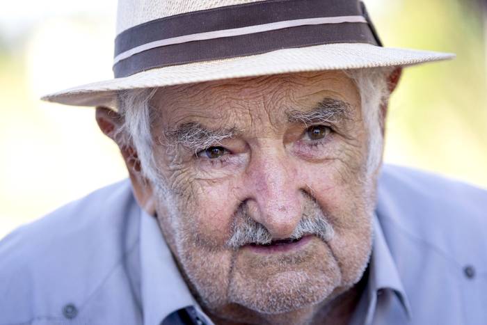 José Mujica en su chacra de Rincón del Cerro (archivo, enero de 2020).

 · Foto: Mariana Greif