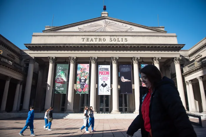 Teatro Solís. Foto: Gianni Schiaffarino (archivo, julio de 2024)