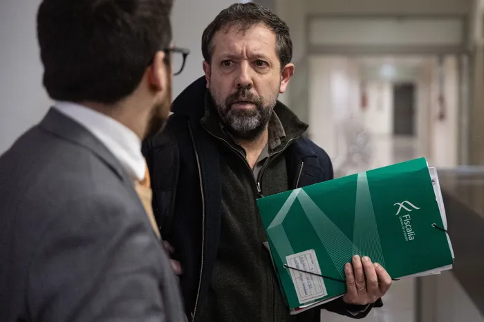 Diego Pérez, en el Juzgado de Juan Carlos Gómez.(archivo) · Foto: Mara Quintero