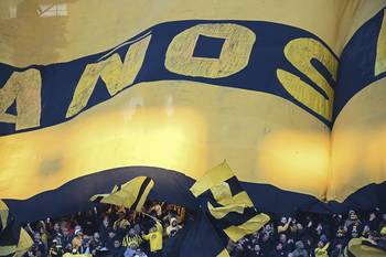 Hinchada de Peñarol (archivo, julio de 2024). · Foto: Alessandro Maradei