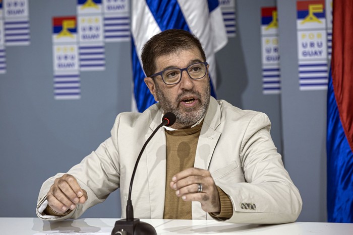 Fernando Pereira, este lunes, en La Huella de Seregni. · Foto: Rodrigo Viera Amaral