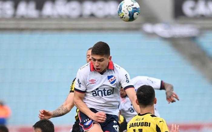 Lucas Sanabria, de Nacional. · Foto: Alessandro Maradei