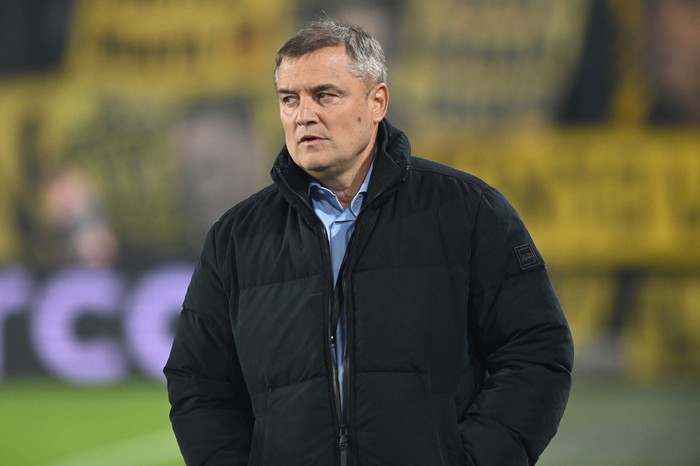 Diego Aguirre, durante un partido por Copa Libertadores (archivo, agosto de 2024). · Foto: Alessandro Maradei