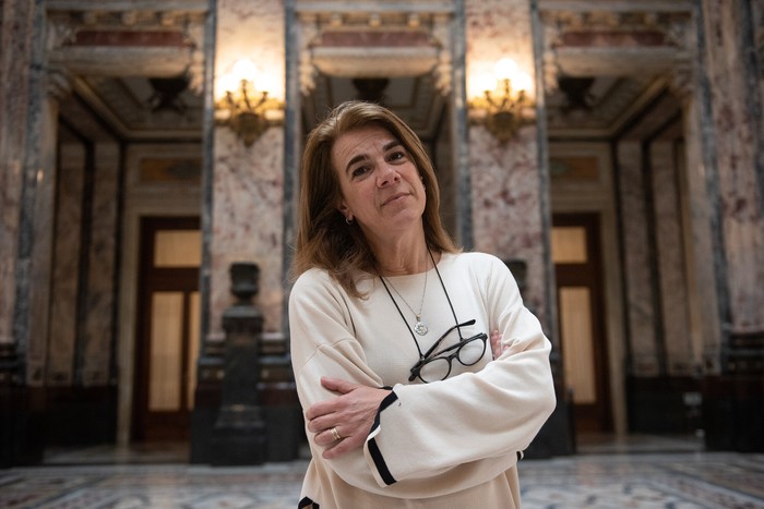 Foto principal del artículo 'Silvia Nane: “Hay que lograr acuerdos sociales de convivencia más que andar pateando puertas de noche”' · Foto: Gianni Schiaffarino