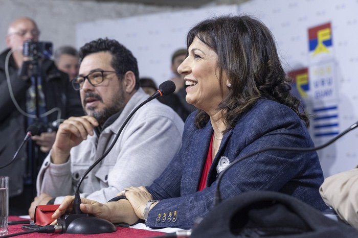 Alejandro Sánchez y Blanca Rodríguez (archivo, agosto de 2024). · Foto: Rodrigo Viera Amaral