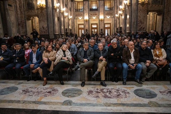 Celebración de los 60 años de COFE, en el Palacio Legislativo, el 30 de agosto, en Montevideo. · Foto: Mara Quintero