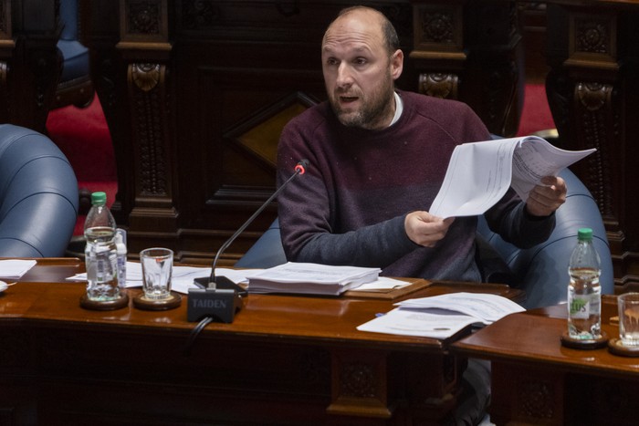 Sebastián Sabini. (archivo, setiembre de 2024) · Foto: Ernesto Ryan