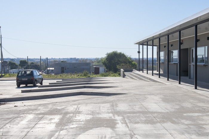 Terminal de ómnibus de Nueva Helvecia. · Foto: Ignacio Dotti