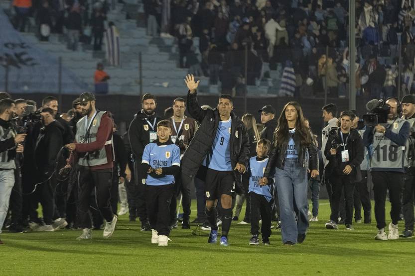 Suarez despedida en el Centenario