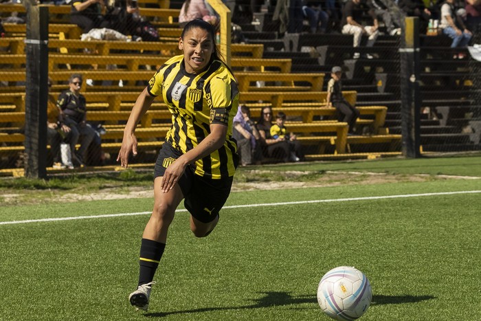 Wendy Carballo, de Peñarol (archivo, setiembre de 2024). · Foto: Rodrigo Viera Amaral