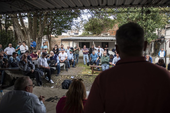 Asamblea de Copsa, el 19 de setiembre. · Foto: Diego Vila