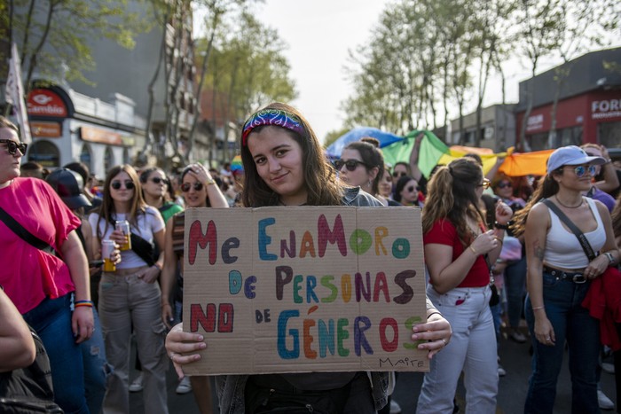 Marcha de la Diversidad en Colonia el pasado sabado 21 de setiembre. · Foto: Ignacio Dotti