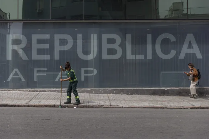 Edificio del Republica AFAP (archivo). · Foto: Ernesto Ryan