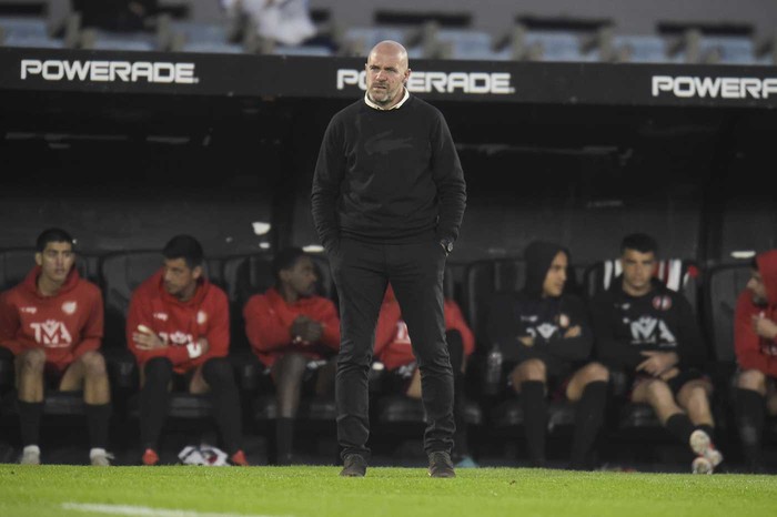 Walter Pandiani, entrenador de Miramar Misiones. (archivo, octubre de 2024) · Foto: Dante Fernández