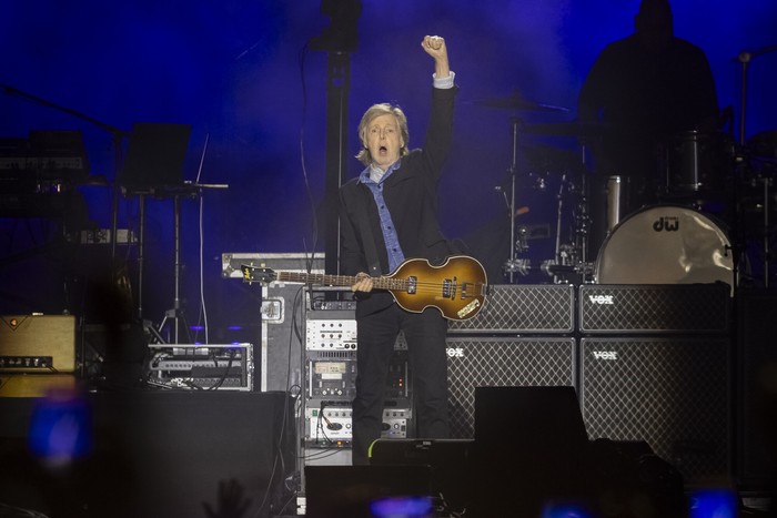 Paul McCartney con motivo de su gira _Got Back Tour_ en el estadio Centenario. · Foto: Rodrigo Viera Amaral