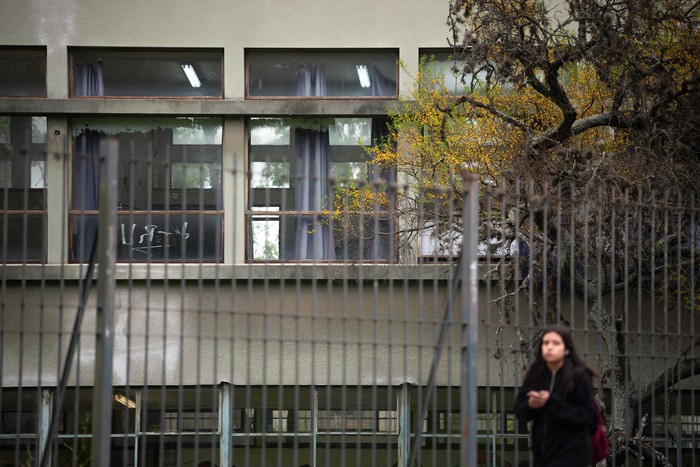 Liceo 6 Francisco Bauzá (archivo, octubre de 2024) · Foto: Gianni Schiaffarino