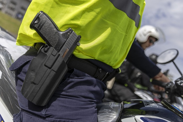 Foto principal del artículo '“Gurises, acá nadie tiró”, dijo uno de los policías imputados por el homicidio del adolescente de 14 años en Colón' · Foto: Ernesto Ryan