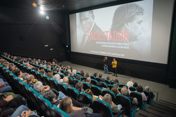 Estreno de _El Facilitador_, en Cinemateca. · Foto: Martín Varela Umpiérrez