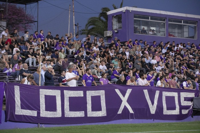 Hichada de Defensor Sporting, en el estadio Luis Franzini (archivo). · Foto: Rodrigo Viera Amaral