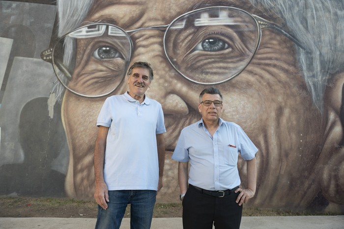 Carlos Caballero y Walter Ceballos. · Foto: Alessandro Maradei