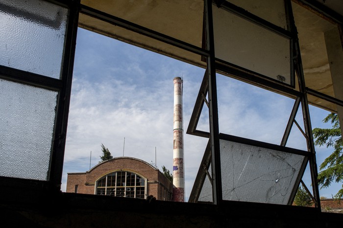 Predio de la ex Sudamtex donde se instalaría la Udelar. (archivo, octubre de 2024) · Foto: Ignacio Dotti