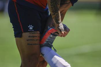 Partido por los cuartos de final de la Copa Uruguay, entre Albion y Boston River, en el Estadio Abraham Paladino (archivo, octubre de 2024). · Foto: Ernesto Ryan