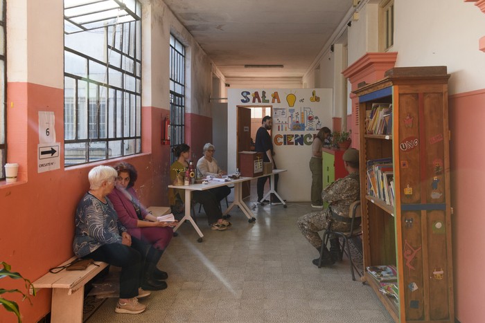 Elecciones en la ciudad de Rocha (archivo, 2024). · Foto: Laura Sosa