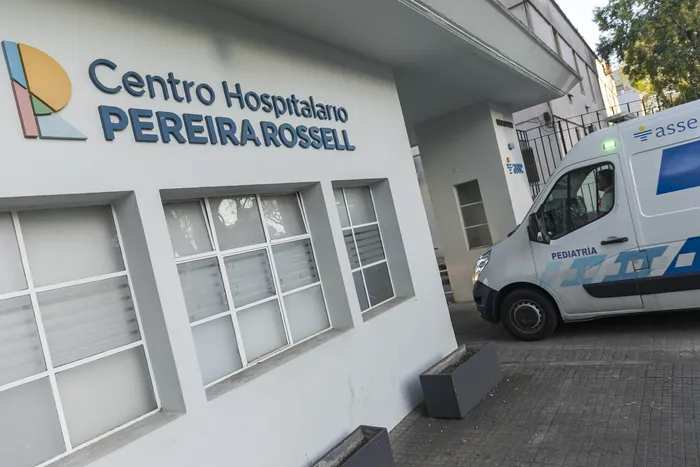Hospital Pereira Rossell, en Montevideo (archivo, 2024). · Foto: Rodrigo Viera Amaral