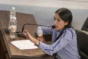 La edila del Partido Nacional Agustina Durquet (archivo, noviembre de 2024). · Foto: Ignacio Dotti