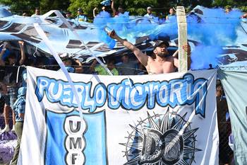 Hinchada de Uruguay Montevideo (archivo, 2024). · Foto: Alessandro Maradei