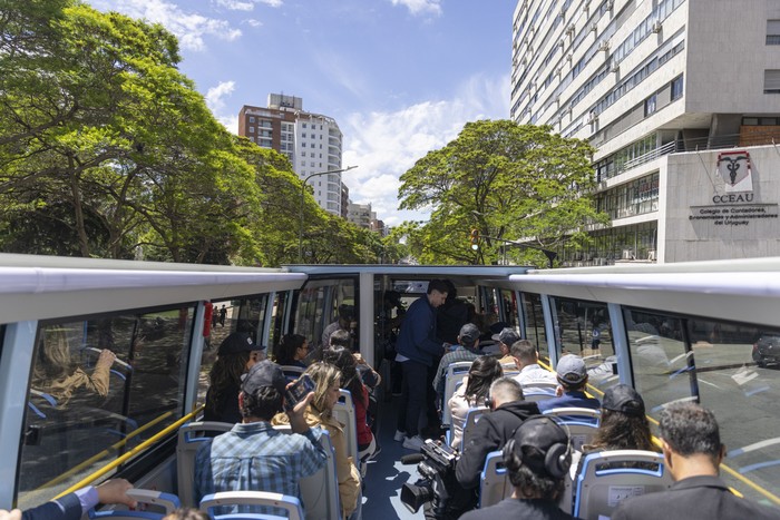 Bus turístico de Montevideo. (archivo, noviembre de 2024) · Foto: Ernesto Ryan