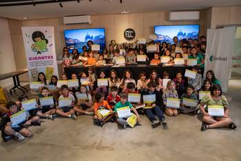 Entrega de premios del concurso literario Gigantes de la Lengua, en Espacio Colabora (archivo, noviembre de 2024). · Foto: Martín Varela Umpiérrez