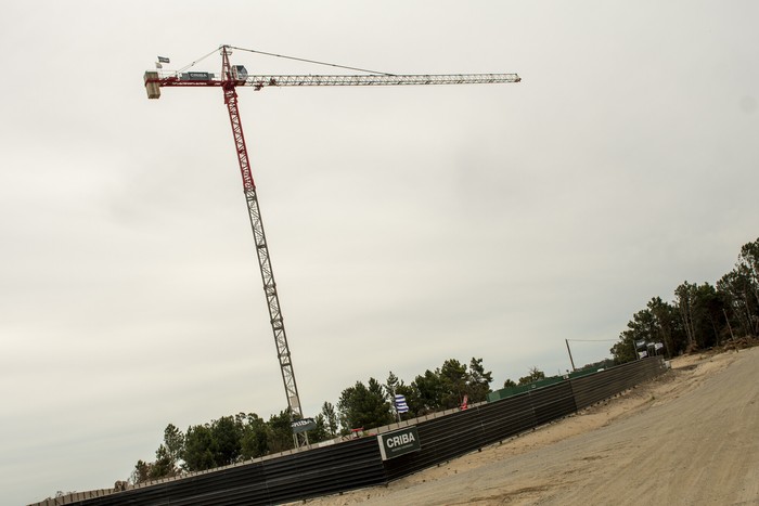 Área de +Colonia denominada Quartier, lugar donde comenzaron las obras, implantadas en el Distrito Génesis, en El Calabrés (archivo, noviembre de 2024).