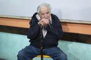 EL expresidente José Mujica en la escuela Turquía.