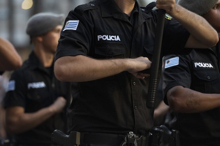 Aniversario por los 195 años de la Policía Nacional (archivo, diciembre de 2024). · Foto: Alessandro Maradei