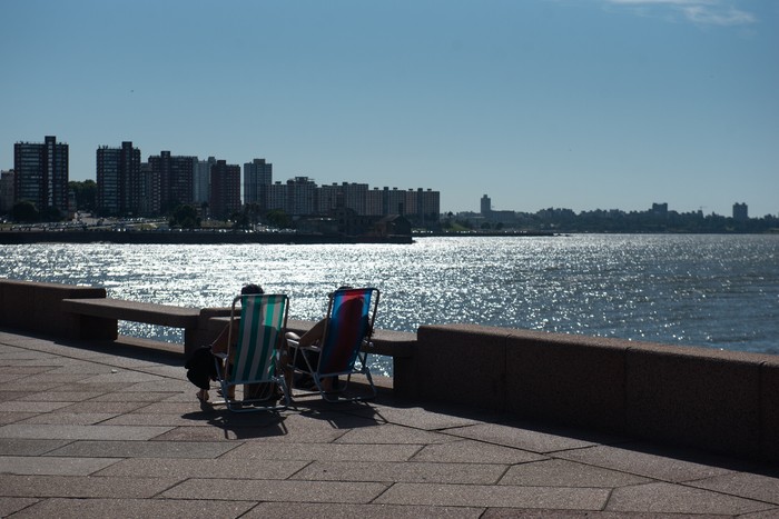 Rambla de Montevideo (archivo, diciembre de 2024). · Foto: Gianni Schiaffarino