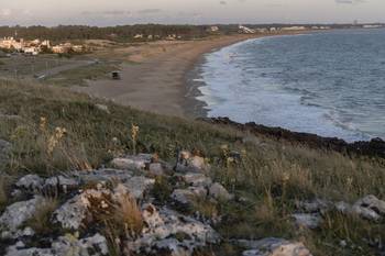 Punta Ballena, el 2 de enero, en Maldonado. · Foto: Ernesto Ryan