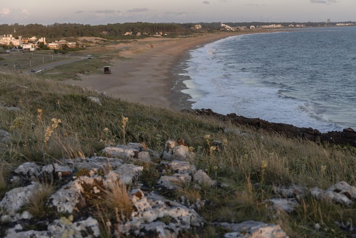 Punta Ballena, el 2 de enero, en Maldonado. · Foto: Ernesto Ryan